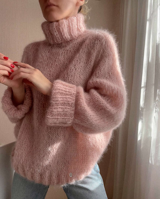Mohair Sweater Knitting Pattern