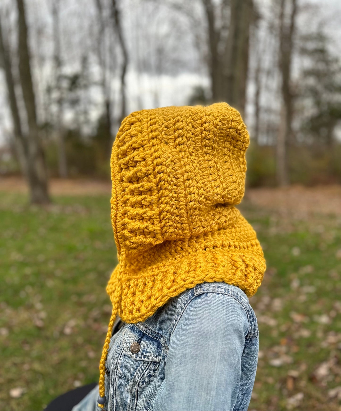 Hooded Pullover Crochet Pattern