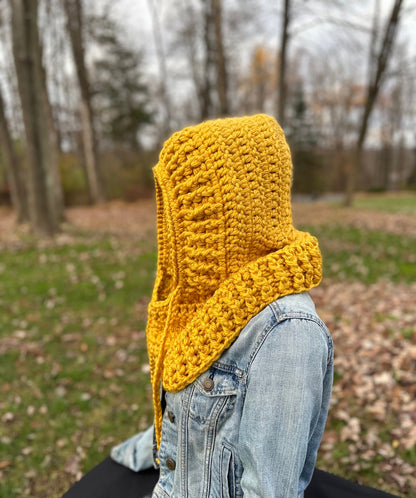 Hooded Pullover Crochet Pattern