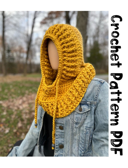 Hooded Pullover Crochet Pattern