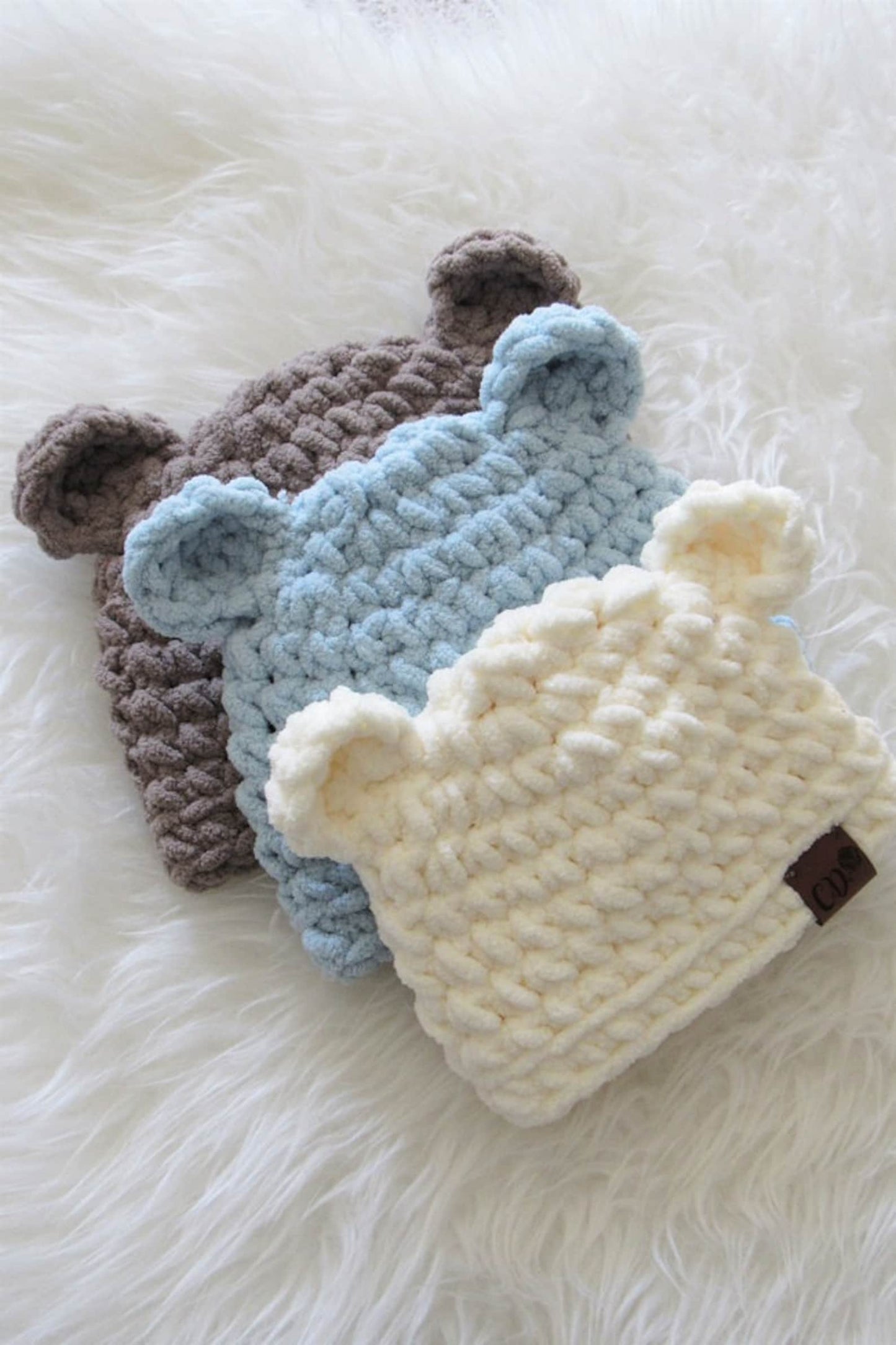 30 Minute Crochet Baby Hat Pattern