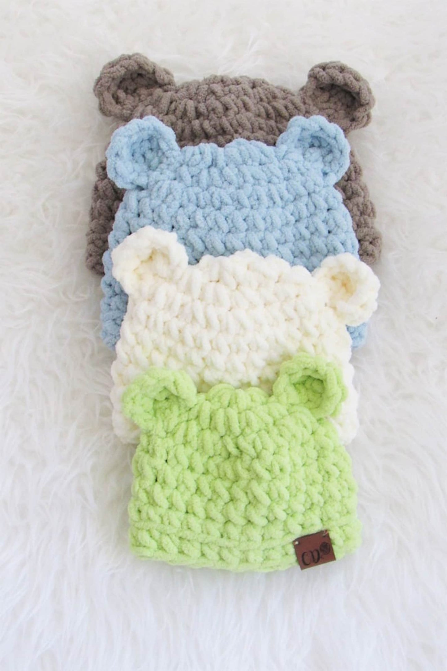 30 Minute Crochet Baby Hat Pattern