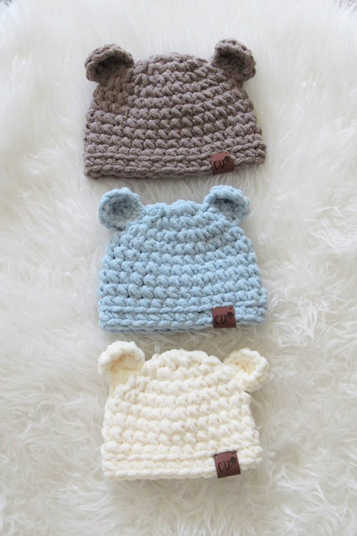 30 Minute Crochet Baby Hat Pattern