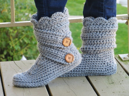 Crochet Woman's Slipper Pattern