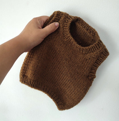 Versatile Kids Vest Knitting Pattern