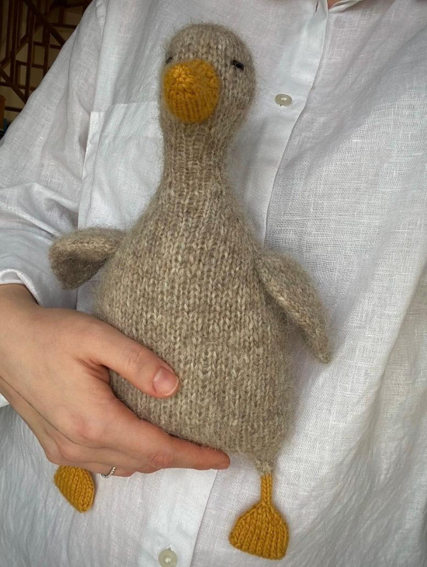 Lovely Goose Knitting Pattern