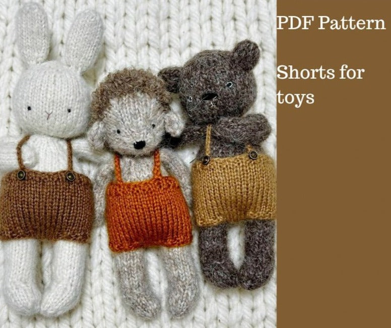 Shoulder Straps Shorts Knitting pattern: