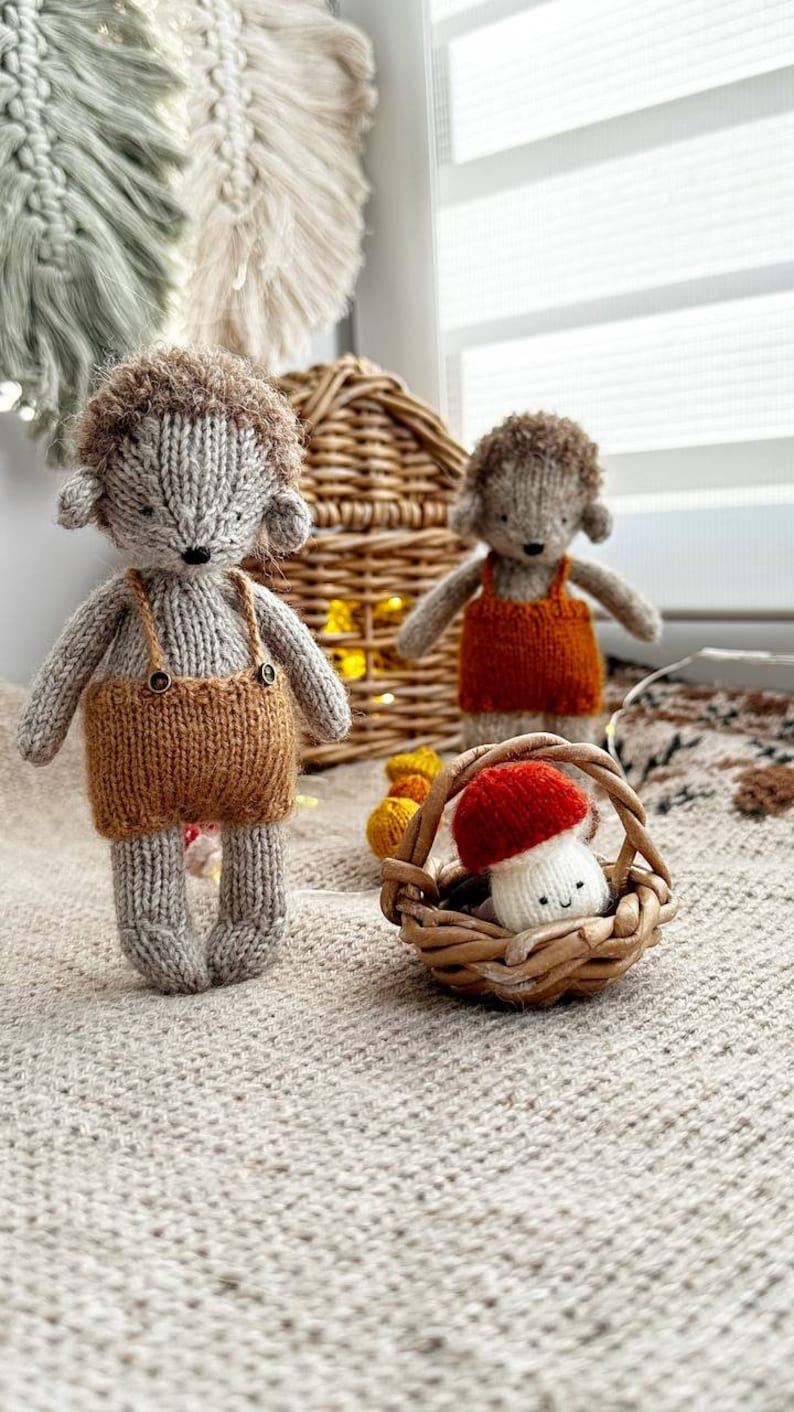 Forest friends 5 in 1 Knitting pattern