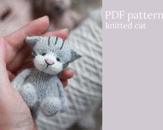 knitted little kitten Knitting pattern