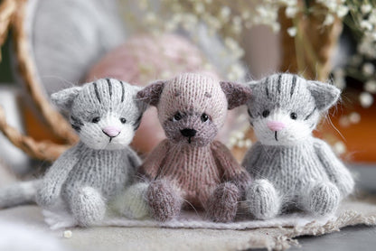 knitted little kitten Knitting pattern