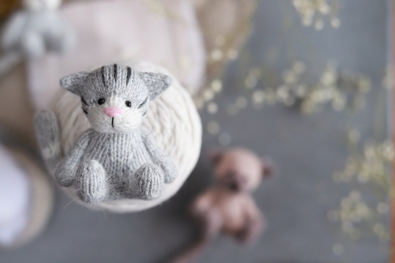 knitted little kitten Knitting pattern