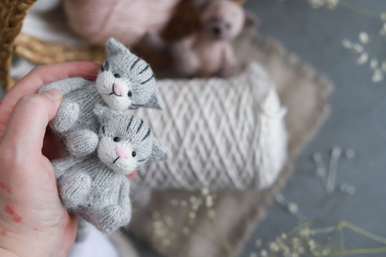 knitted little kitten Knitting pattern