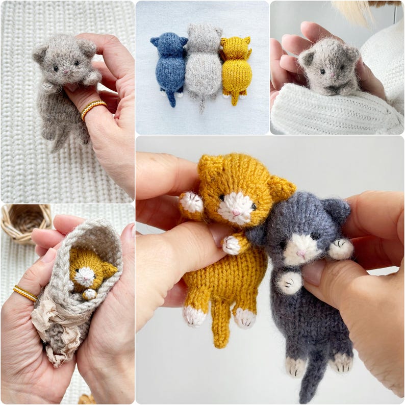 Little Kitty Knitting Pattern