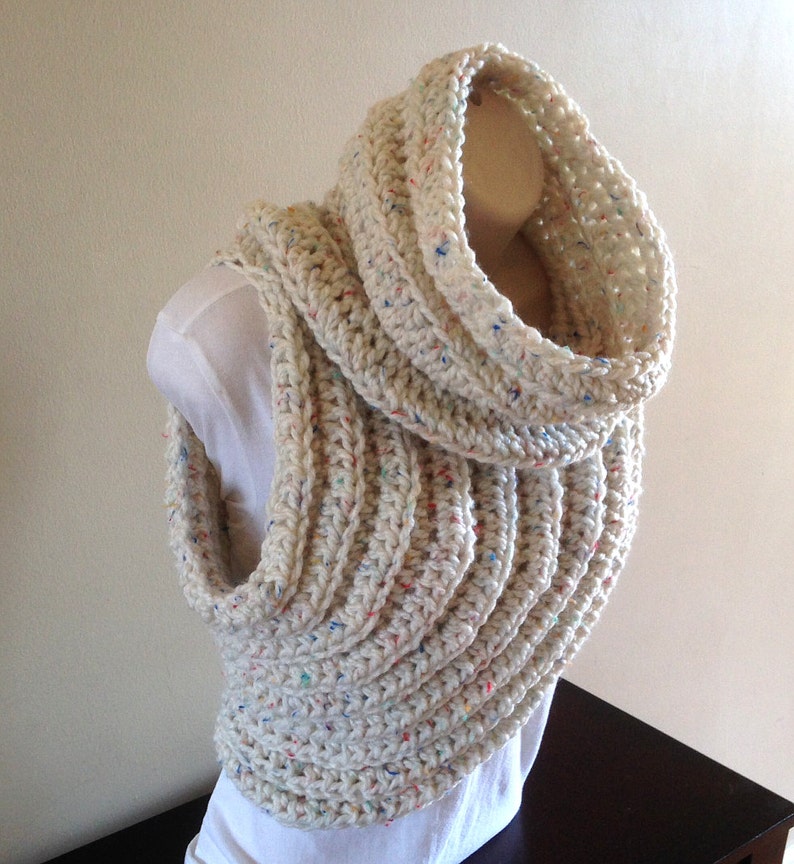 Cross Body Cowl/Archer's Sweater Crochet Pattern