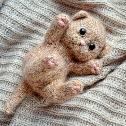 Chubby Kitten Knitting Pattern