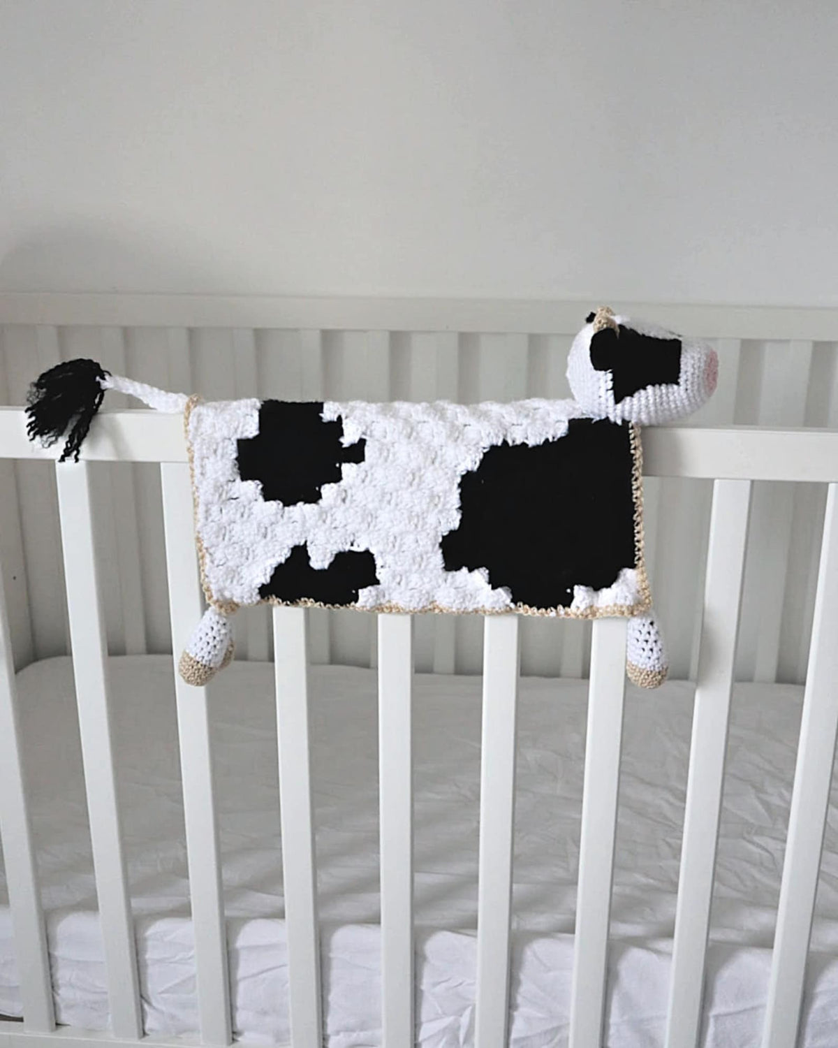 Bessie the Cow Lovey Crochet Pattern
