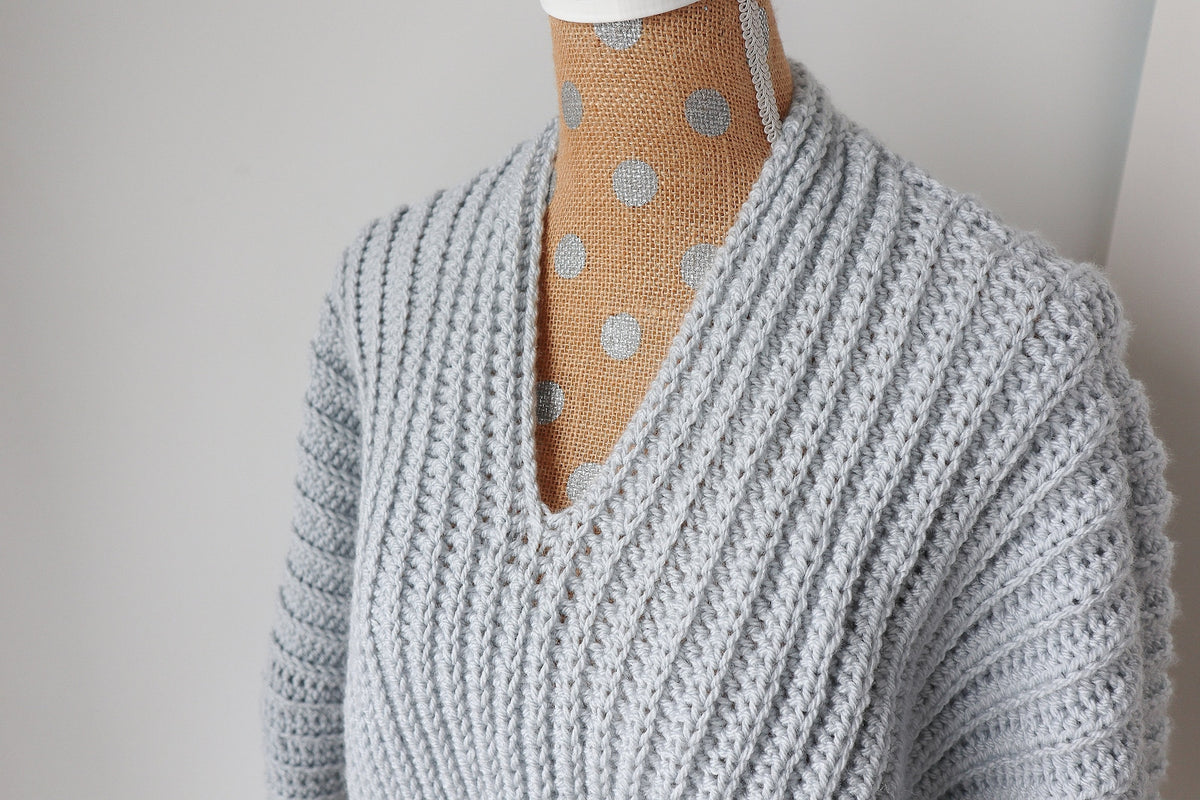 Super Slouchy Sweater Crochet Pattern