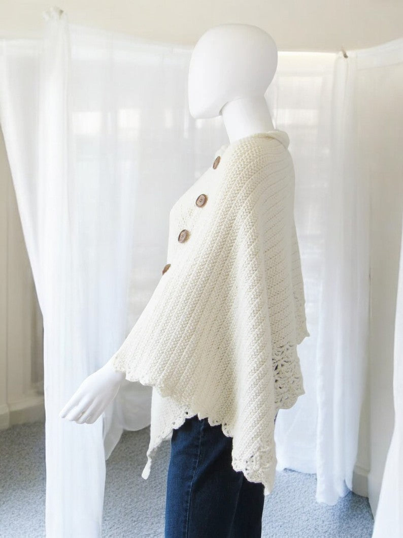 Easy Poncho Crochet Pattern