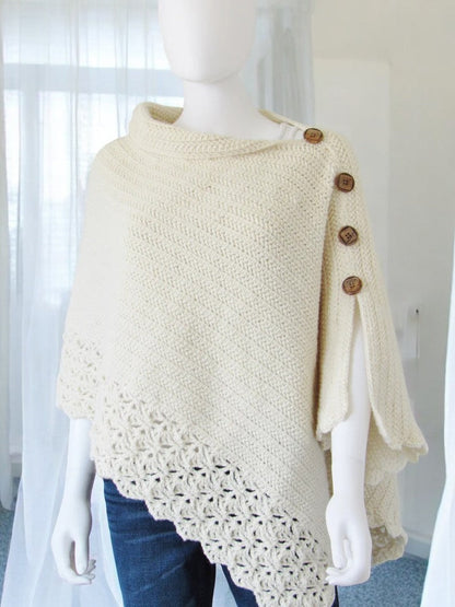 Easy Poncho Crochet Pattern