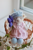 Sweet Bear In Dress Knitting Pattern