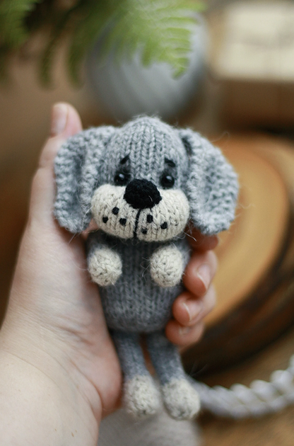 Knitting puppy pattern