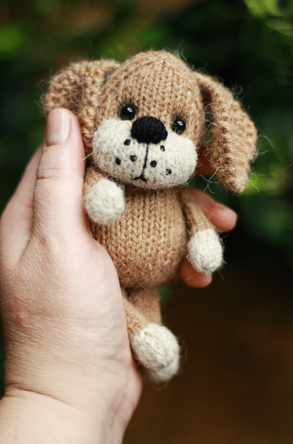 Knitting puppy pattern