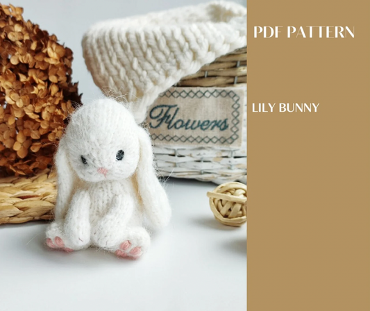 Lily bunny knitting pattern