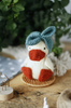 Knitted goose pattern