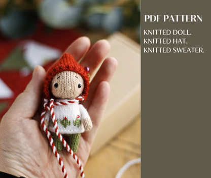 Gnome Doll Knitting Pattern