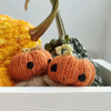 Pumpkin head mini doll knitting pattern