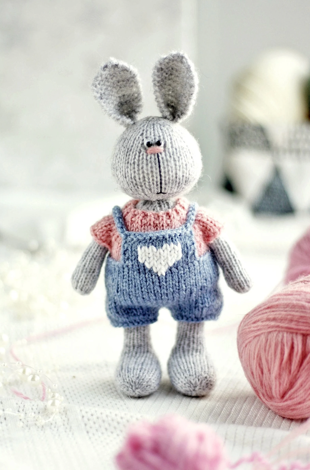 Knitting bunny pattern