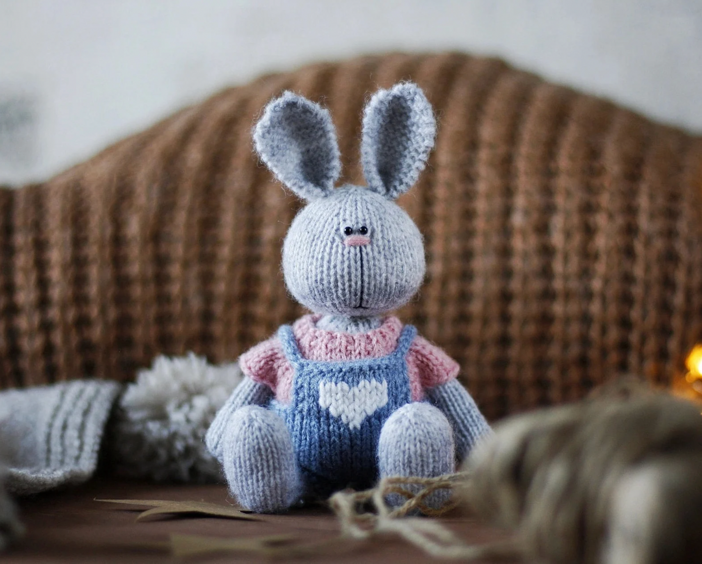 Knitting bunny pattern