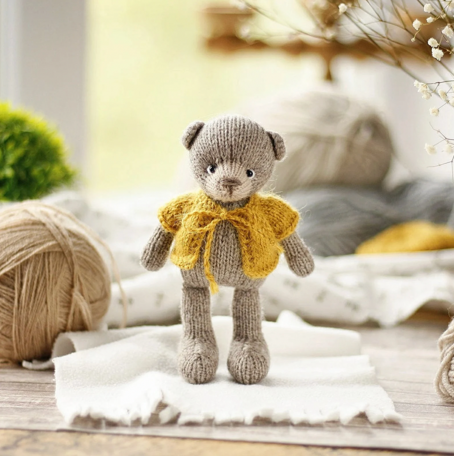 Sweet Bear Knitting Pattern