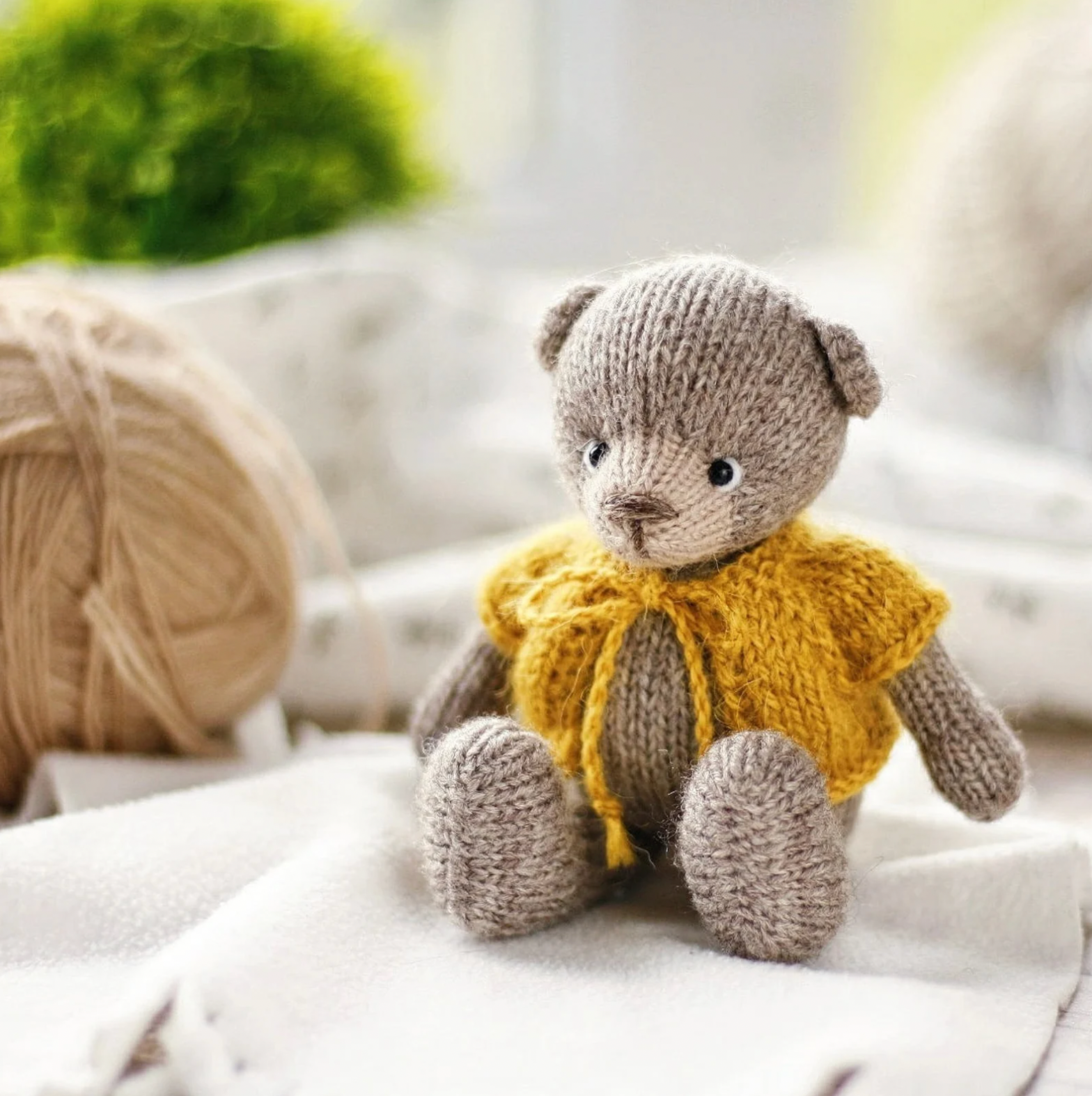 Sweet Bear Knitting Pattern