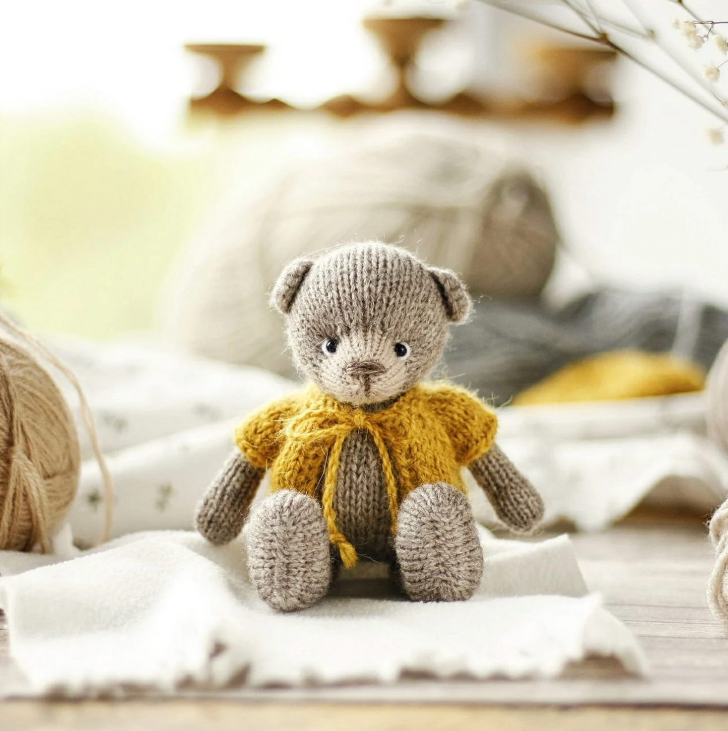 Sweet Bear Knitting Pattern