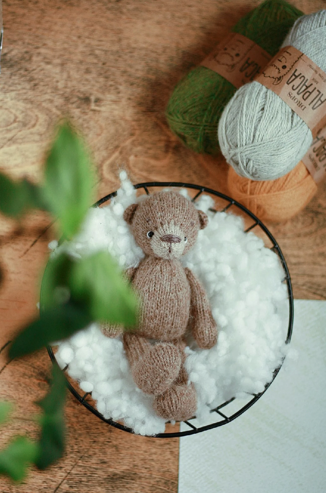 Sweet Bear Knitting Pattern