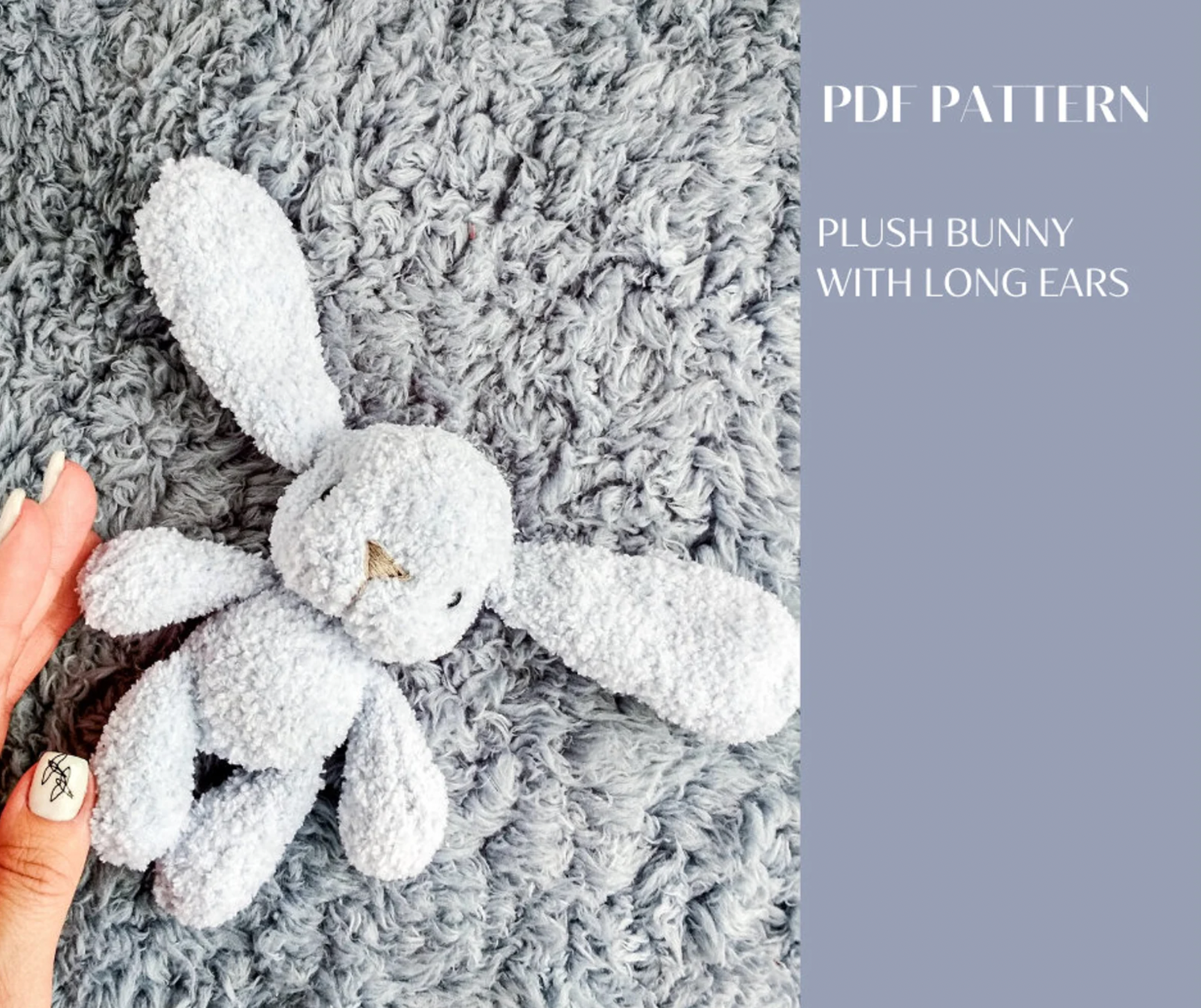 Plush Bunny Knitting Pattern