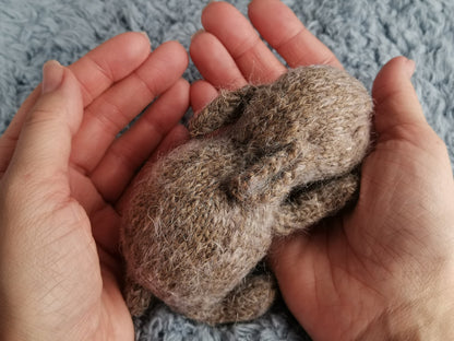 Sleeping Bunny Knitting Pattern