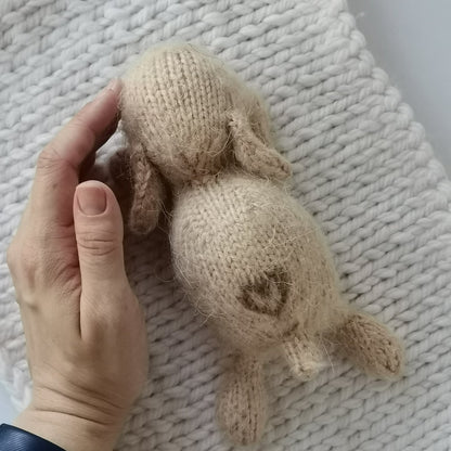 Sleeping Bunny Knitting Pattern