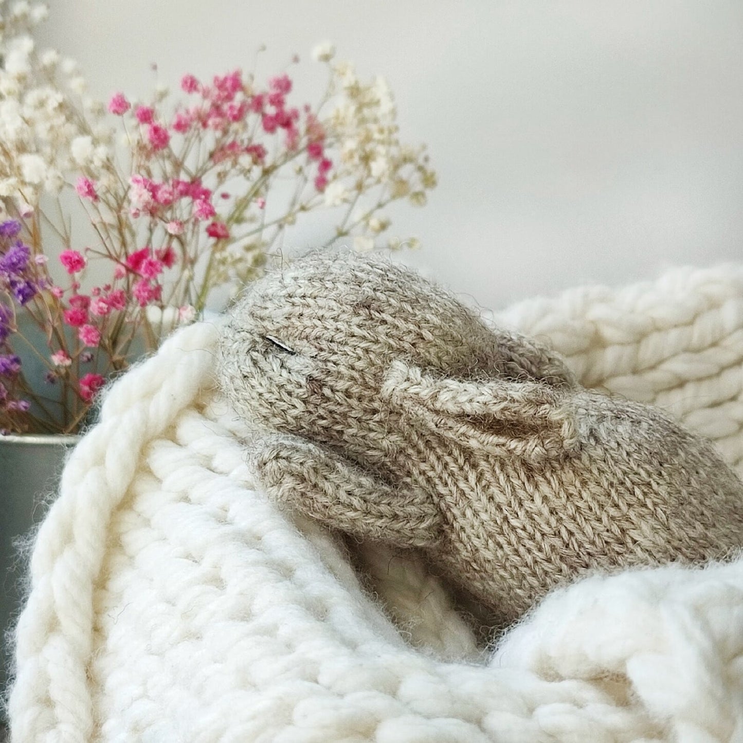Sleeping Bunny Knitting Pattern