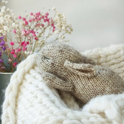Sleeping Bunny Knitting Pattern