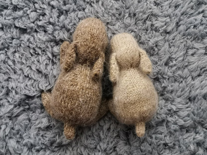 Sleeping Bunny Knitting Pattern