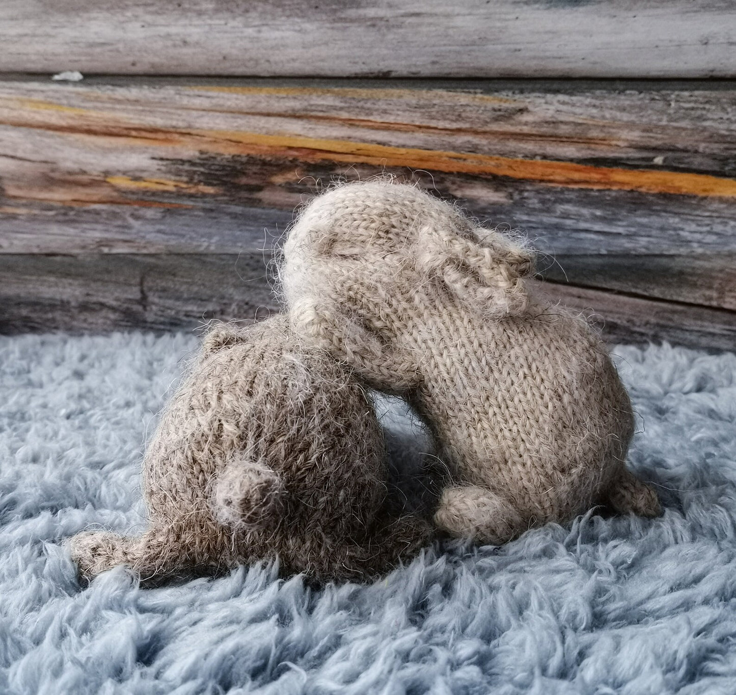 Sleeping Bunny Knitting Pattern
