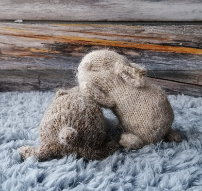 Sleeping Bunny Knitting Pattern